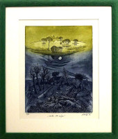 Herbert Kisza - Cesta do ráje - grafika 